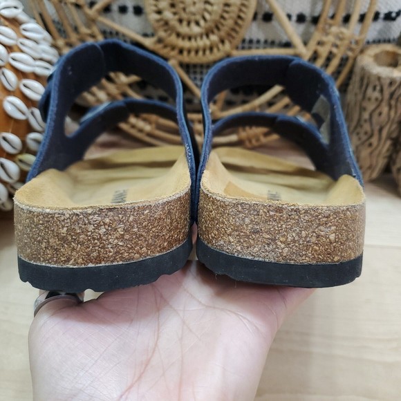 Dr.Brinkmann Men\'s 11 EU 44 Mules Slides Sandals Blue 600275 Comfort EUC